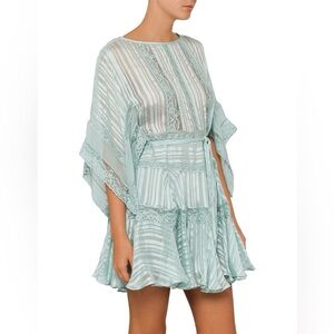 Zimmerman Whitewave Veil Mini Dress Sz. 1